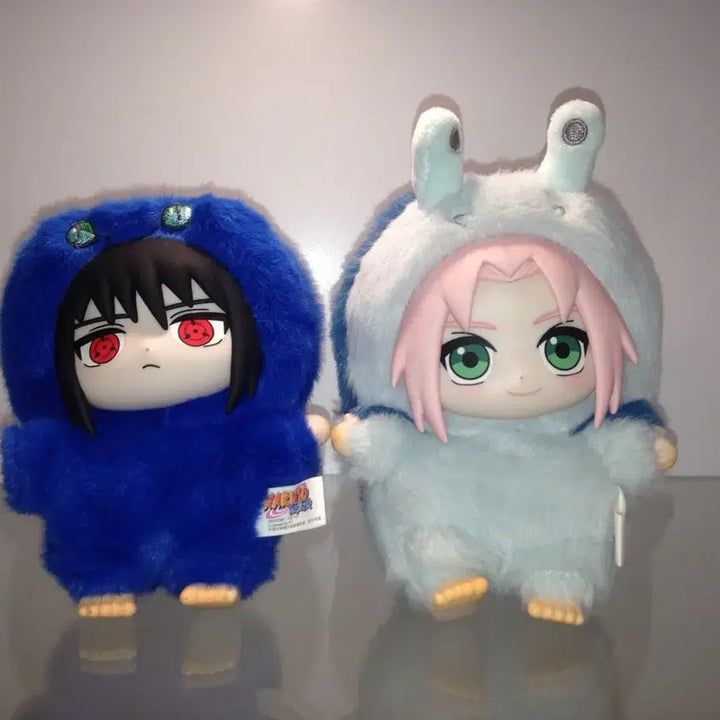 [BUNJANG] Sasuke &amp; Sakura "Nabubu" Plush Set / 사스사쿠 나부부 인형 세트