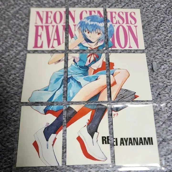 [BUNJANG] Neon Genesis Evangelion Ayanami Rei Carddass Card Bundle Set / 신세기 에반게리온 아야나미 레이 카드다스 카드 일괄