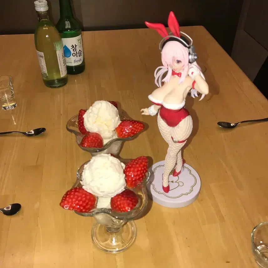 [BUNJANG] Super Sonico Bunny Girl Figure / 슈퍼소니코 바니걸 피규어