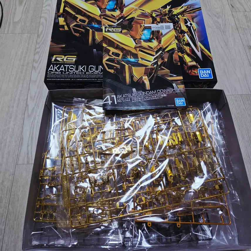 [BUNJANG] Bandai RG Akatsuki Gundam (Oowashi Pack) / 반다이 RG 아카츠키 건담(오오와시 장비)