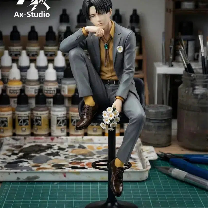 [BUNJANG] Ax-Studio Levi Resin Figure / Ax-Studio 리바이 레진 피규어 양도