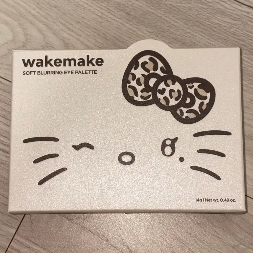 [BUNJANG] WAKEMAKE x Galykitty Soft Blurring Eye Palette 30 Classy Nude (Sealed) / 미개봉현물 웨이크메이크 갸루키티 30 클래시 누드 블러링
