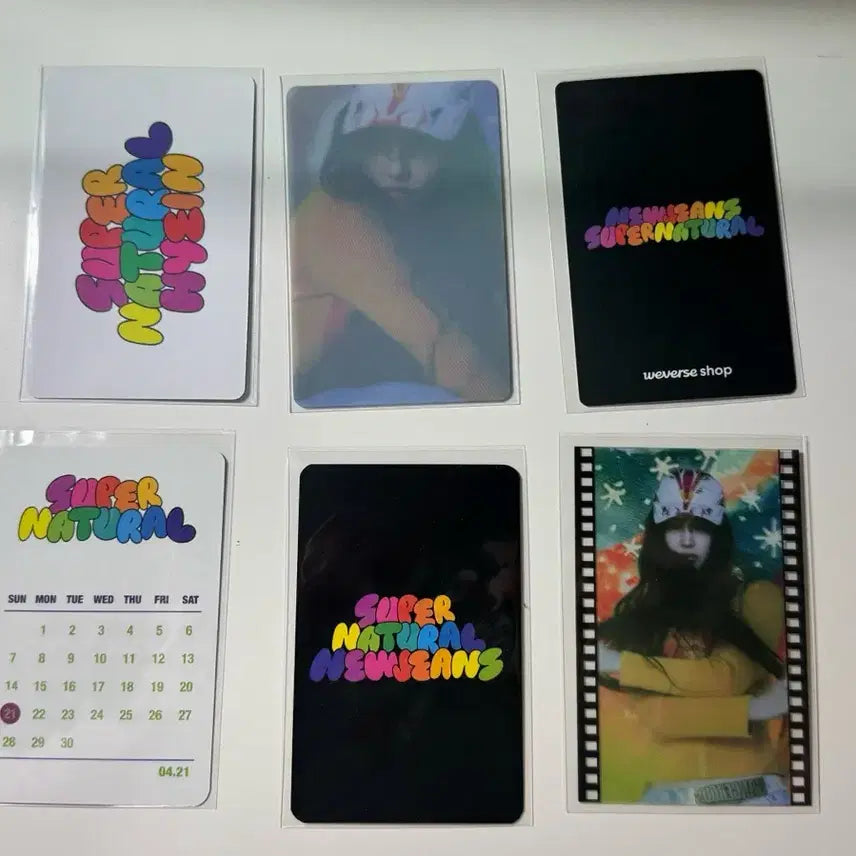 [BUNJANG] NewJeans Hyein Supernatural Korean POB Bundle Set / 뉴진스 혜인 슈퍼내추럴 국내 미공포 드볼 일괄 양도