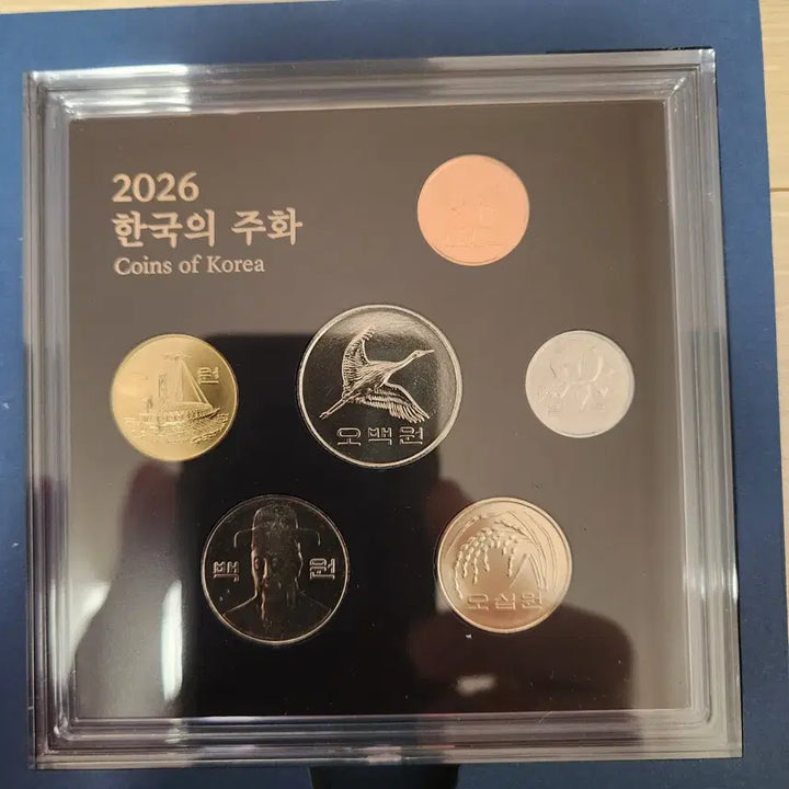 [BUNJANG] 2026 Korean Coin Mint Set (5 Coins) / 2026 한국의 주화 세트 (5개)