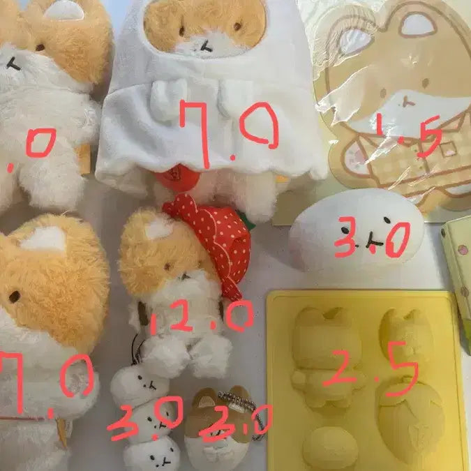 [BUNJANG] Plush Doll Merchandise Bundle Set / 터래기 인형 굿즈 양도