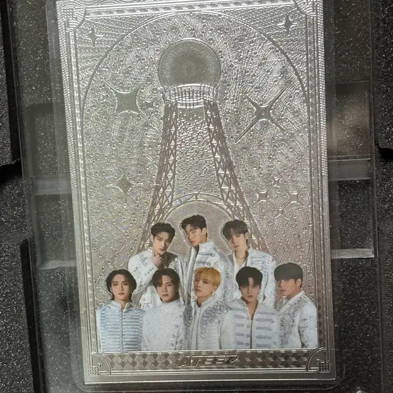 [BUNJANG] ATEEZ Silver Foil Commemorative Coin Bundle Set Sealed / 에이티즈 실버포일 기념주화 단순개봉 새상품 현물