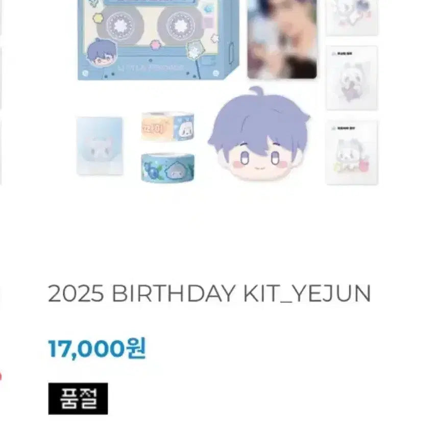 [BUNJANG] Poblim 2025 Birthday Kit / 플레이브 2025 생일 키트 판매