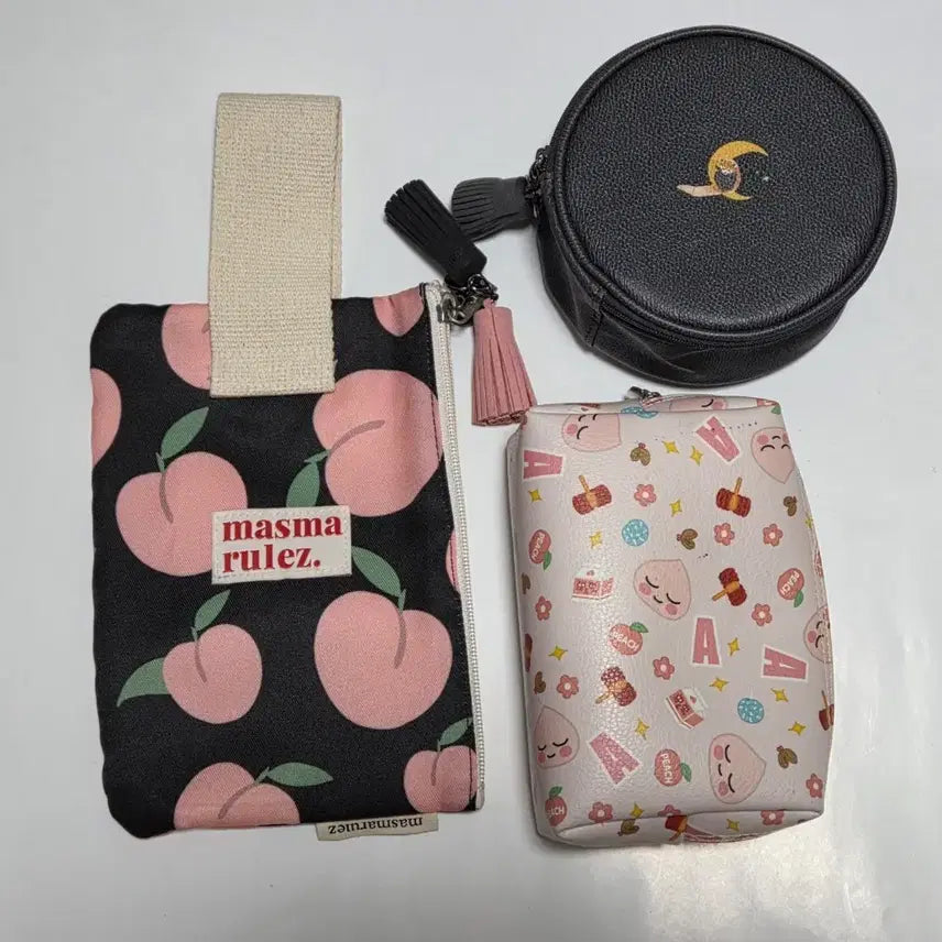 [BUNJANG] MARCSMARLS Apeach Design Lab Pouch Set / 마스마룰즈 파우치, 어피치, 디자인랩 파우치