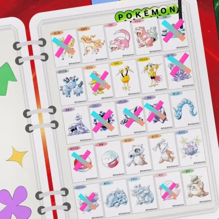 [BUNJANG] Pokemon Art Toy Sticker Swap - Sealed / 포켓몬 아트윅 띠부씰 교환합니다