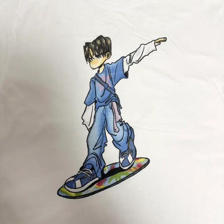 [BUNJANG] Yuushi Surf T-Shirt (L) / 유우시 서프티셔츠 L