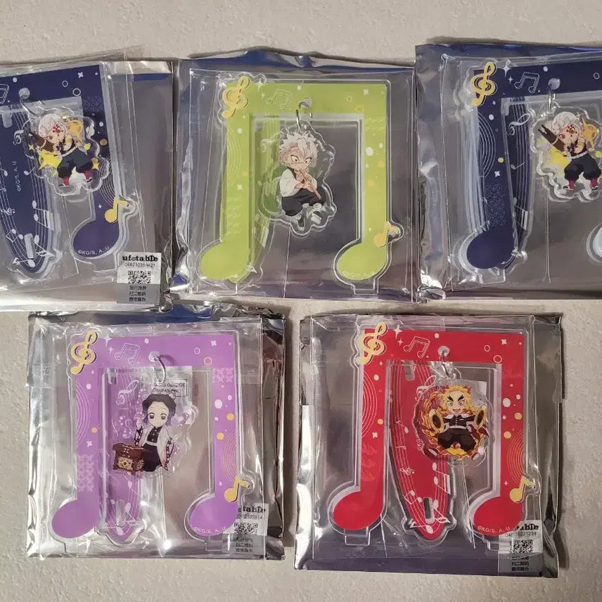 [BUNJANG] Demon Slayer New Version Acrylic Standees (Sanemi, Rengoku, Tengen, Shinobu) / 중국악기 뉴버전 아크릴(사네미,렌고쿠,우즈이 텐겐,시노부)