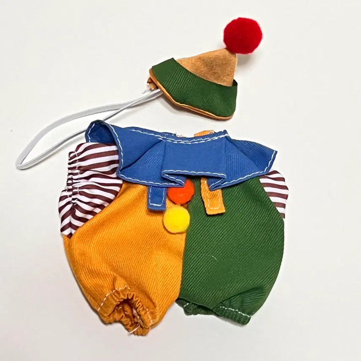 [BUNJANG] Pierrot Outfit Nui Doll Clothes Set / 10깅 누이 삐에로 인형옷 누이옷