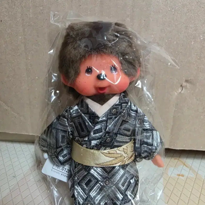 [BUNJANG] Sekiguchi Monchhichi Kimono Hakama Samurai Doll / 기모노 하카마 사무라이 몬치치