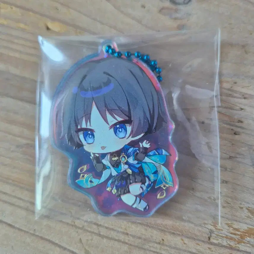 [BUNJANG] Genshin Impact Wanderer Hologram Acrylic Charm / 말슈붕 ㅌㅇ님 원신 방랑자 홀로그램 아크릴챰