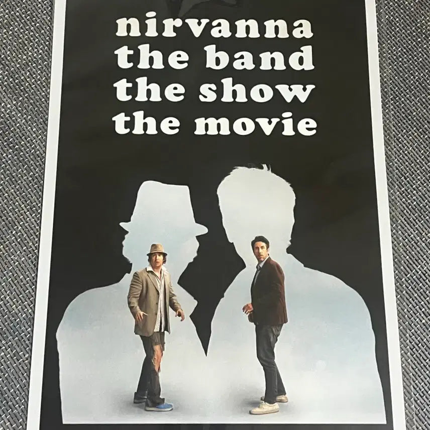 [BUNJANG] Nirvana The Band Poster (Sealed) / 미개봉) 너바나 더 밴드 포스터