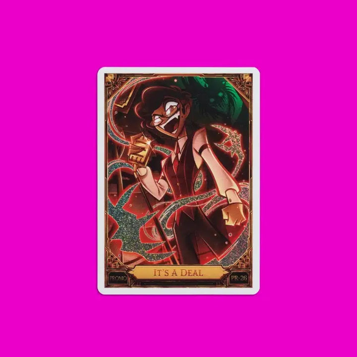 [BUNJANG] HasBeenHotel Alaster &amp; Demon Vox &amp; Love in Hell Promo Cards / 양도) 해즈빈호텔 알래&amp;데몬복스&amp;러브인헬프로모 카드