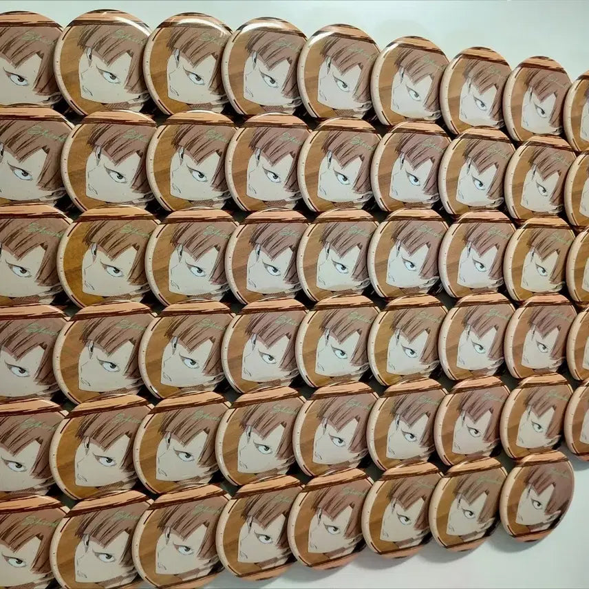 [BUNJANG] Haikyuu!! Shirabu Kenjiro Can Badge Bundle Set / 하이큐 시라부 켄지로 캔뱃지 일괄