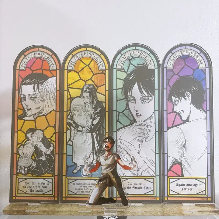 [BUNJANG] Attack on Titan Eren Birthday Diorama / 탈덕 처분)진격의거인 에렌 생일 디오라마