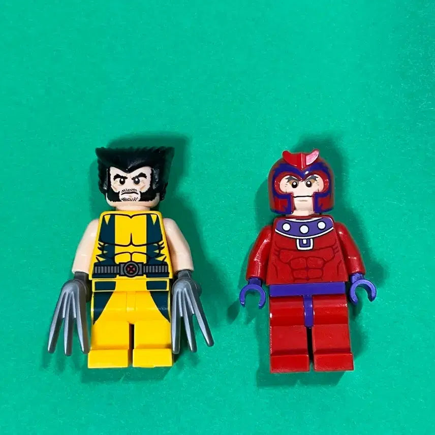 [BUNJANG] LEGO Marvel Wolverine / Magneto Minifigure Set / 레고 마블 울버린/매그니토 미니피규어