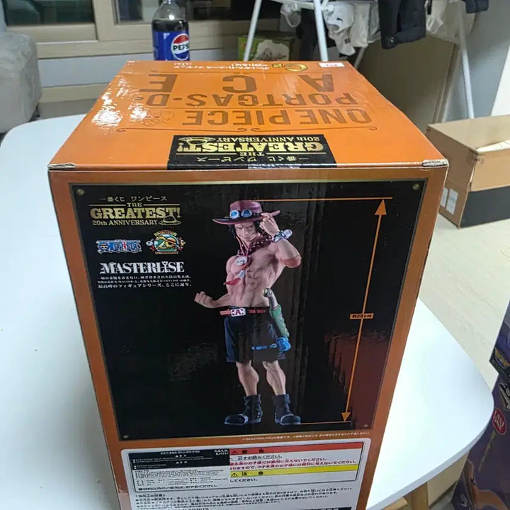 [BUNJANG] One Piece 20th Anniversary Masterpiece Portgas D. Ace Figure (Sealed) / 미개봉)원피스 20주년 히스토리 마스터 리스 피규어 포트거스 D 에이스
