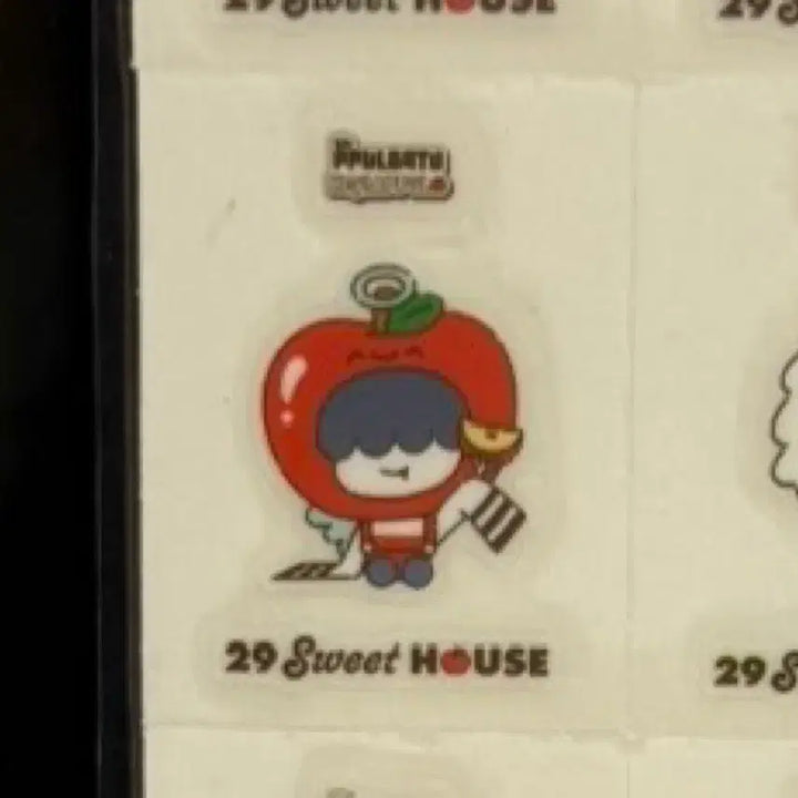 [BUNJANG] TXT Huening Kai Applebat All-You-Can-Eat Pop-up Dibs Seal / 투바투 휴닝카이 애뿔바투 오프라인 팝업 흠냐링 띠부씰