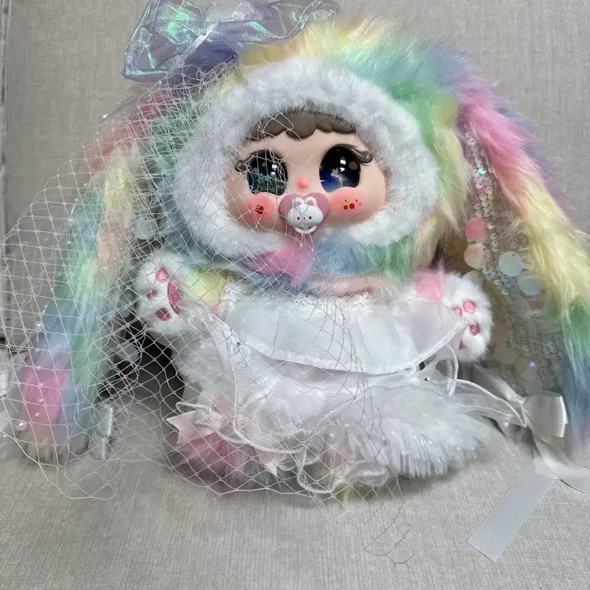 [BUNJANG] Jiimo 400 Jun Chic Rabbit Plush (Authentic, Unsealed) / 지이모 jiimo 400 귀한 토끼쪽쪽 신상 준시크!!(정품/단순개봉)