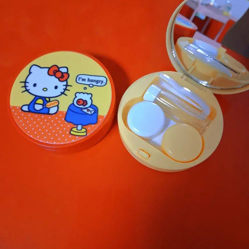 [SOLD OUT] 헬로키티 고퀄 원형 렌즈통