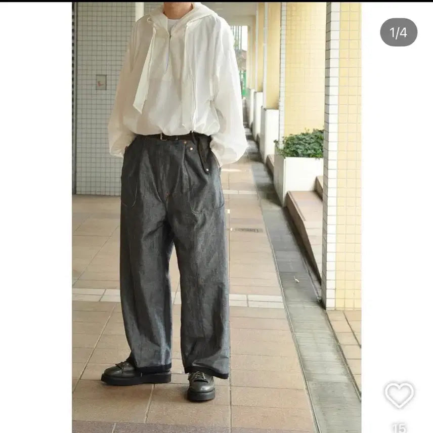 [BUNJANG] Niceness Warren White Snow Parka L Size / [L, 샘플] 나이스네스 warren 화이트 스노우파카 niceness