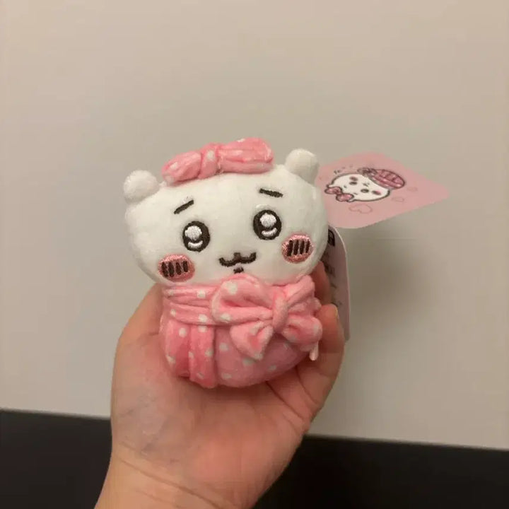 [BUNJANG] Chiikawa Doll Pouch Keyring / 치이카와 포대기 인형 키링