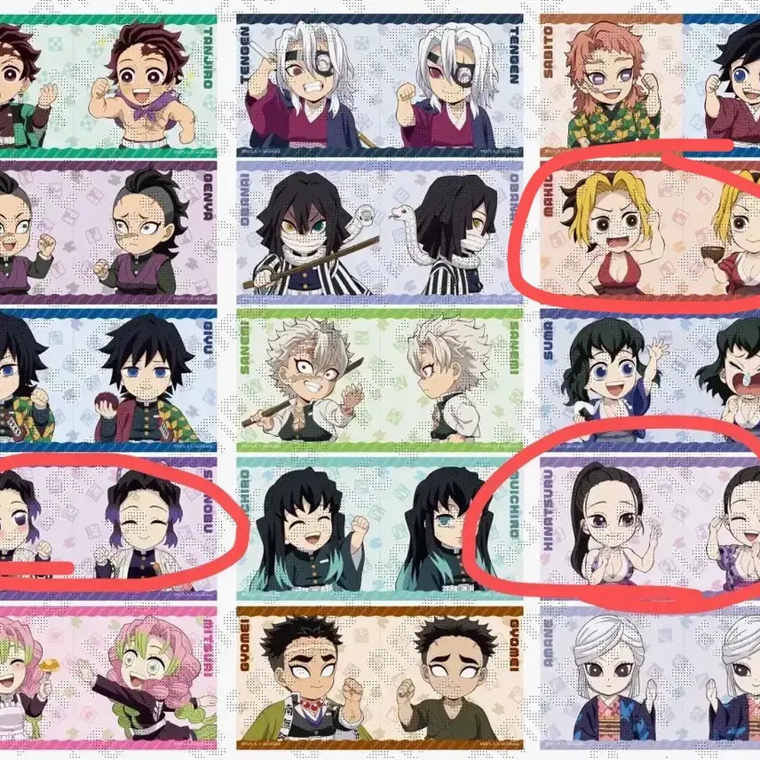 [BUNJANG] Demon Slayer: Kimetsu no Yaiba Ufotable Cafe Linked Series Card - Shinobu/Hinatsuru / 판매,교환)귀칼 이어지는 시리즈 카드 시노부/히나츠루 특전 합동강화훈련