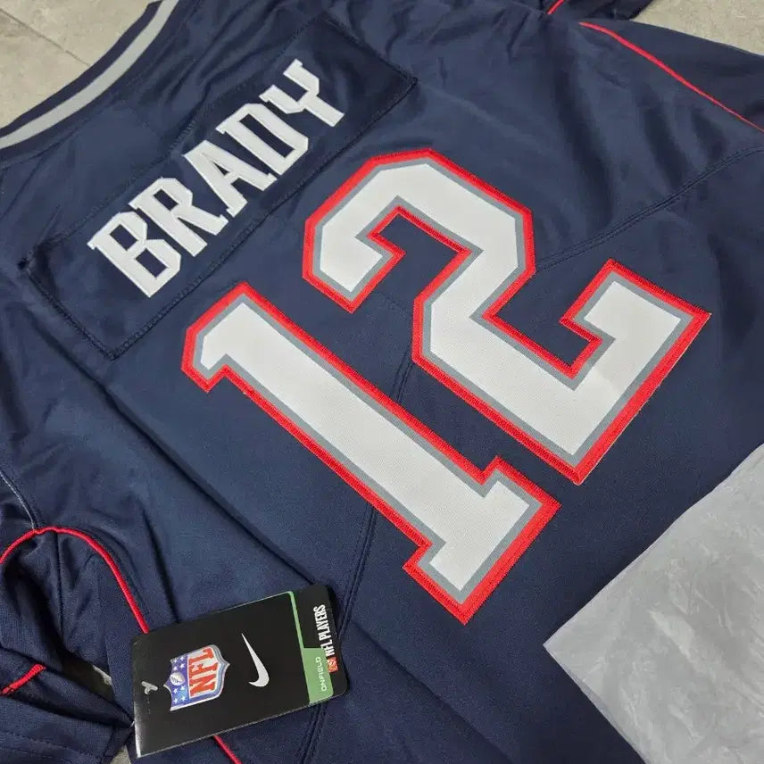 [BUNJANG] Nike NFL New England Patriots Football Jersey / 나이키/NFL 뉴잉글랜드 패트리어츠 풋볼 럭비져지/M,L