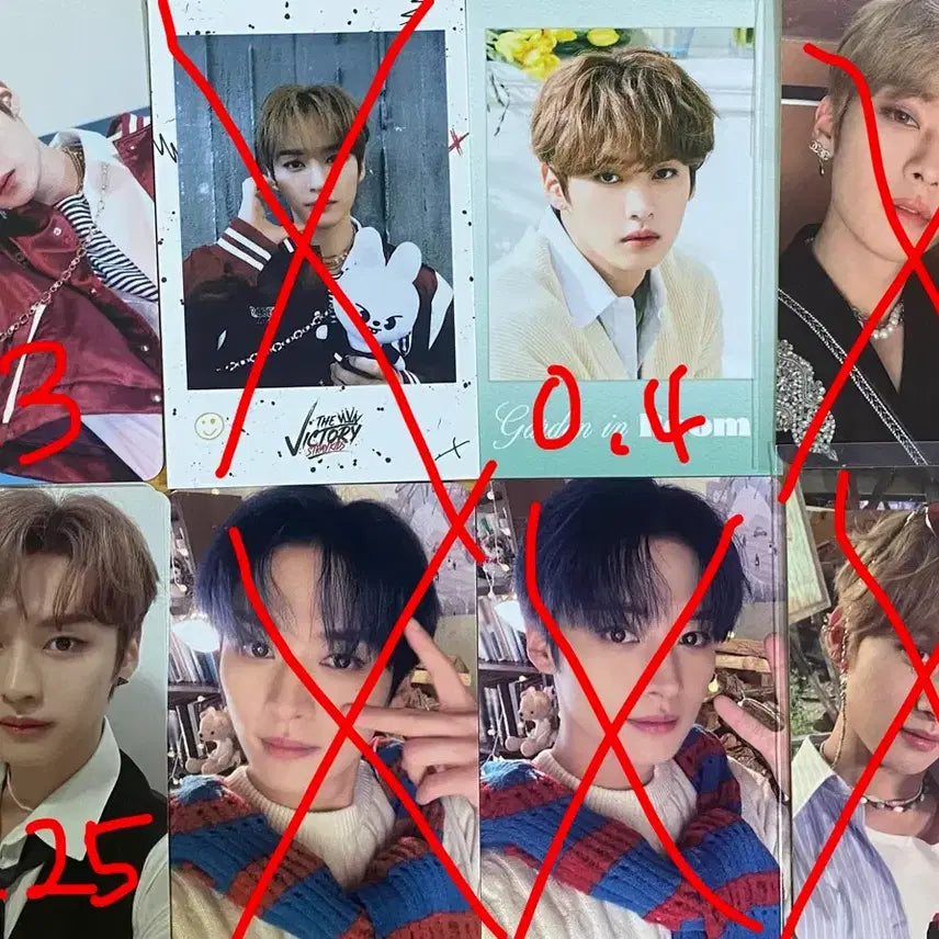[BUNJANG] Stray Kids Lee Know Photocard Bundle Set / 스트레이키즈 리노 포토카드 판매 (일괄 0.5)