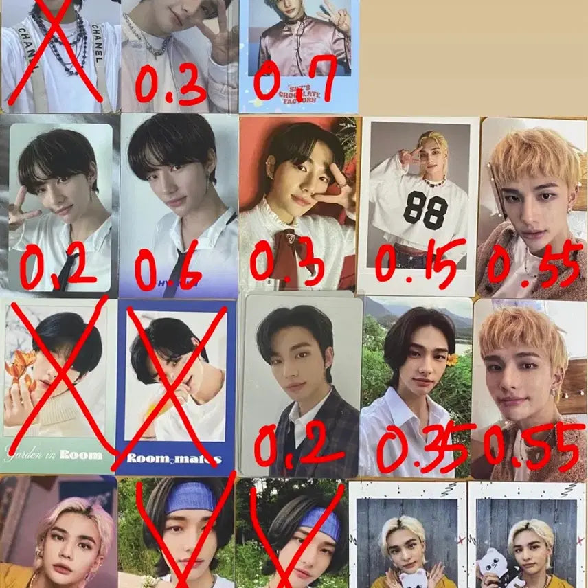[BUNJANG] Stray Kids Hyunjin Photocard Bundle Set / 스트레이키즈 현진 포토카드 판매 (일괄 2.0)