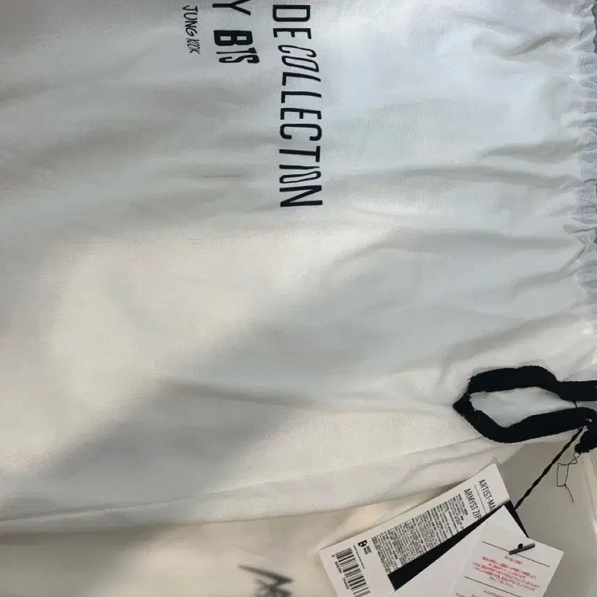 [BUNJANG] BTS Jungkook Hoodie Zip-Up (L Size, White) / BTS 정국 후드집업 새제품 판매