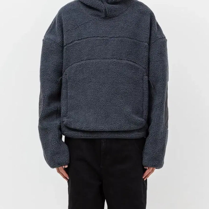 [BUNJANG] Entiers Studio Fleece V2 Charcoal / 엔타이어스튜디오 플리스 v2 차콜