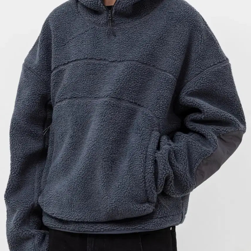 [BUNJANG] Entiers Studio Fleece V2 Charcoal / 엔타이어스튜디오 플리스 v2 차콜