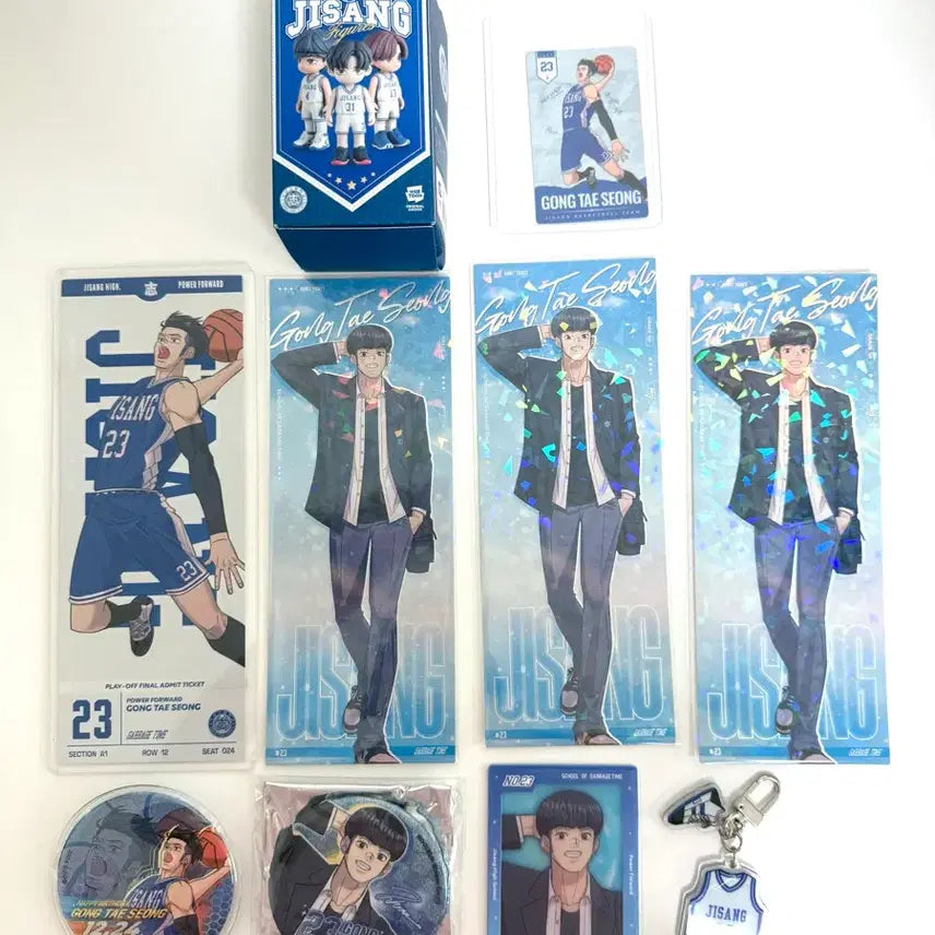 [BUNJANG] Garbage Time Gong Taeseong Figure, Player Ticket, Can Badge, Uniform Keyring, Photocard Set / 가비지타임 공태성 피규어 선수티켓 캔뱃지 유니폼키링 포토카드