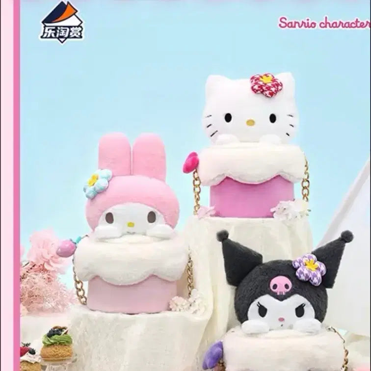 [BUNJANG] Sanrio Spring Flower Series Taiwan Limited Kuji Pompompurin &amp; My Melody Bags / 산리오 봄꽃 시리즈 대만 한정 쿠지 A상 폼폼푸린, C상 마이멜로디 가방