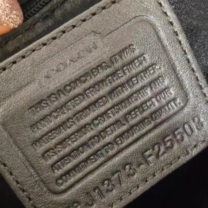 [BUNJANG] Coach Leather Handbag / 코치 가방