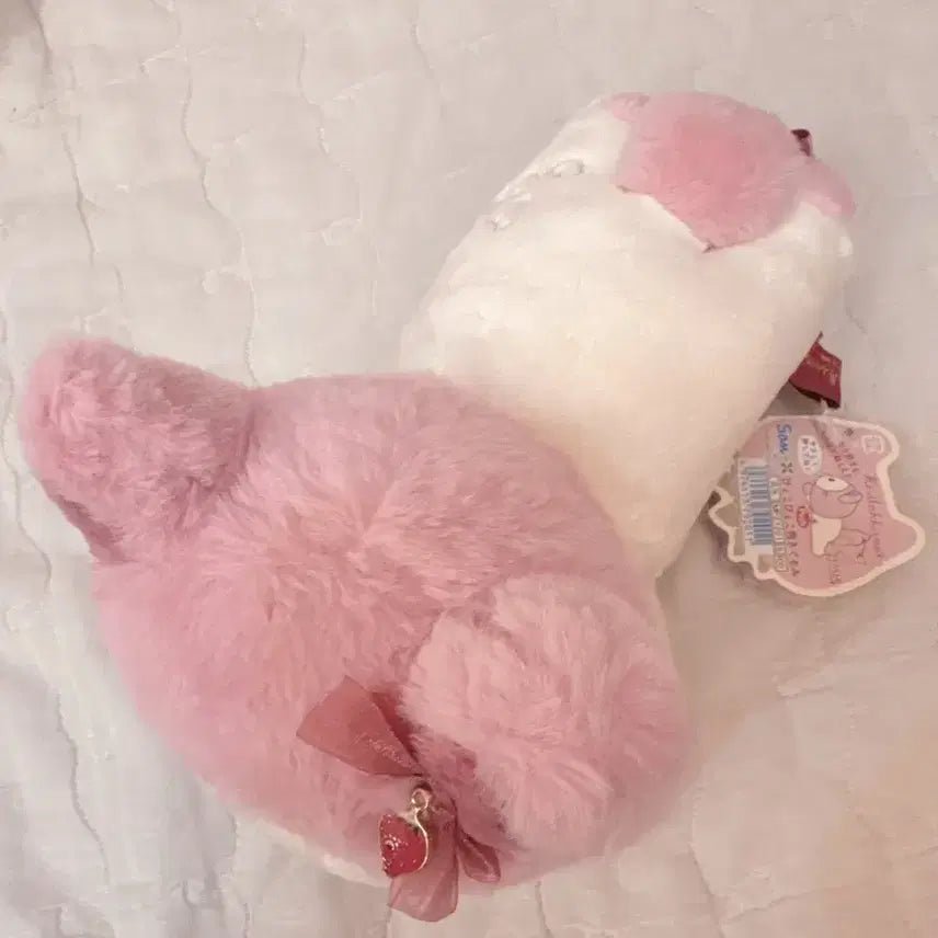[BUNJANG] Rilakkuma Strawberry Cat Plush Toy / 딸기 네코 코리락쿠마
