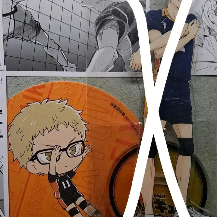 [BUNJANG] Haikyuu!! Tsukishima Kei Bundle Set Acrylic Stand Animate Exclusive Coaster Original Art Chronicle Photocard / 일괄)하이큐 츠키시마케이 아크릴 애니메이트특전코스터 원화크로니클포카 급처