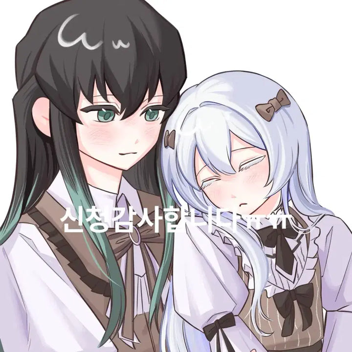 [BUNJANG] Omakase Doodle Style Commission / 오마카세 동글한 커미션 (드림 페어 가능