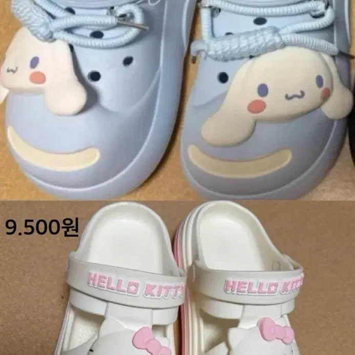 [BUNJANG] Cinnamoroll x Crocs, Hello Kitty x Crocs / 시나모롤 크록스 / 헬로키티 크록스