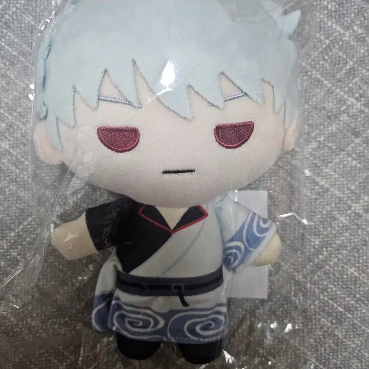 [BUNJANG] Gintama Gintoki Plush Toy / [은혼] Q판 누이구루미 봉제인형 사카타 긴토키 중국 공식 굿즈