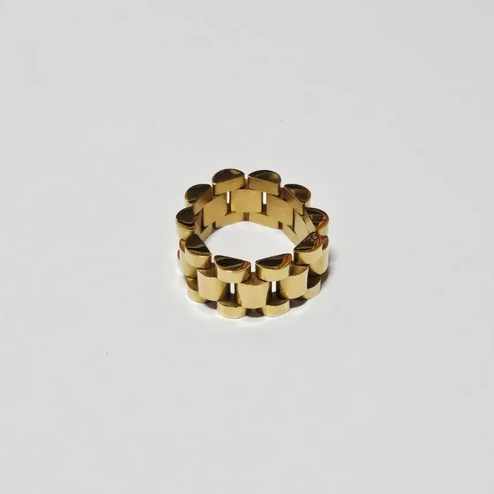 [SOLD OUT] 로렉스 체인 반지 골드