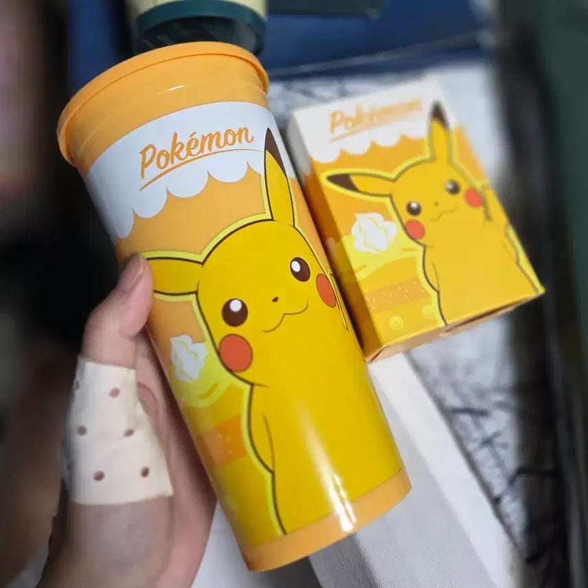 [BUNJANG] Pokemon Pikachu Tumbler Cup Set / 포켓몬 피카츄 텀블러 컵 세트