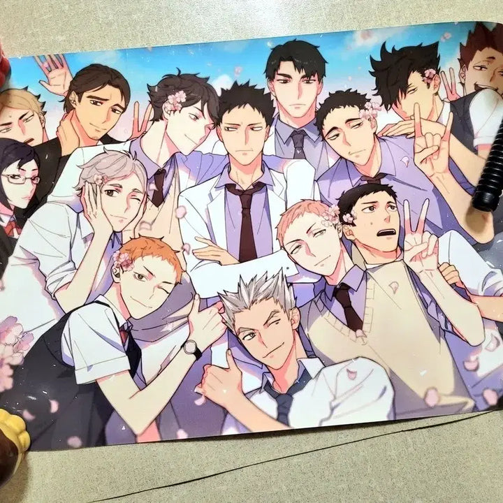 [BUNJANG] Haikyu!! Poster Set - Group, Sakusa, Oikawa, Iwaizumi, Matsukawa, Kuroo / 하이큐 포스터 단체 사쿠사 오이카와 이와이즈미 마츠카와 쿠로오