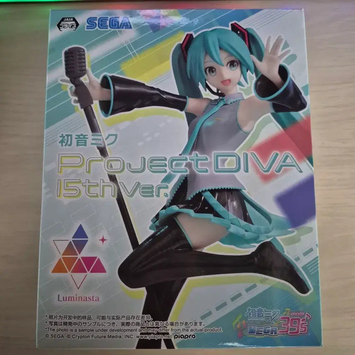 [BUNJANG] Sega Vocaloid Luminasta Figure Project DIVA 15th Anniversary Ver. / 세가 보컬로이드 굿즈 루미나스타 피규어 프로젝트 디바 15주년 ver
