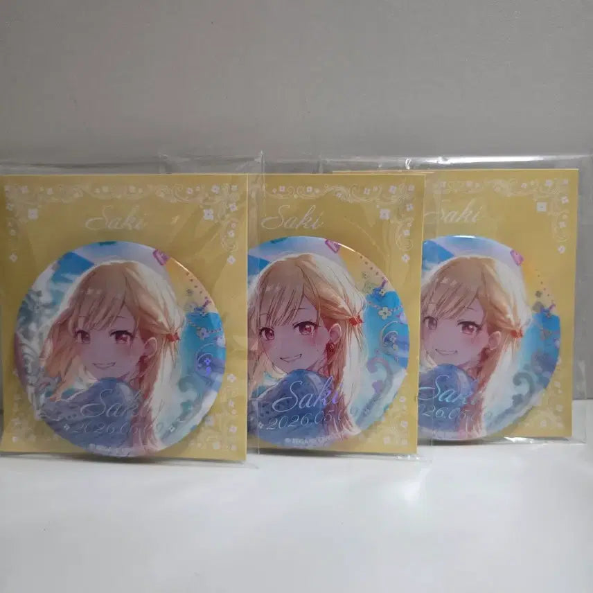 [BUNJANG] Project Sekai Tenma Saki Happy Chronicle Birthday Lottery Fes Can Badge / 프세카 프로세카 텐마 사키 하피코레 생일쿠지 페스 각후 캔뱃지+공석1