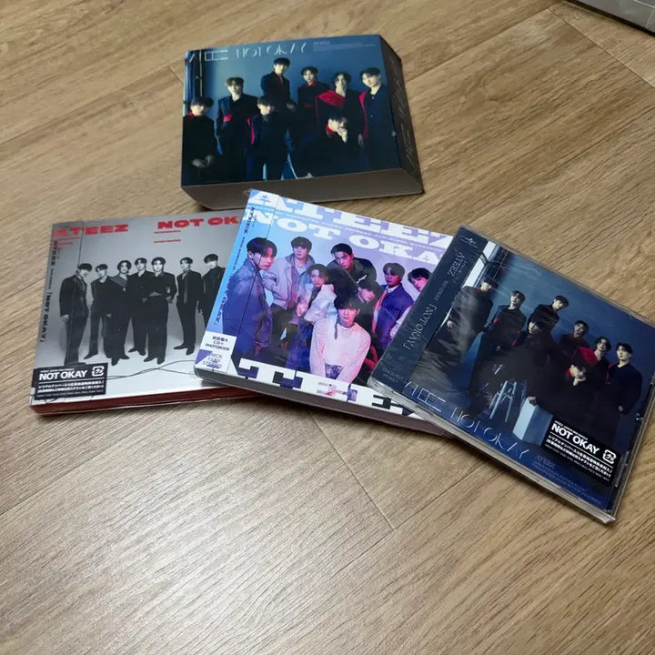 [BUNJANG] ATEEZ NOT OKAY Japanese Album Limited Edition A, B + Regular Edition Set / ATEEZ 일본앨범 NOT OKAY